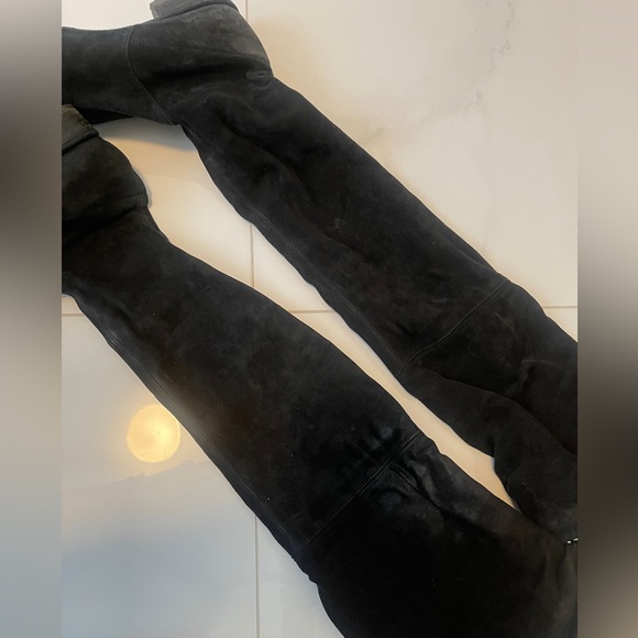 Stuart Weitzman Lowland Suede Boots - 37, US 6.5 - Picture 9 of 9